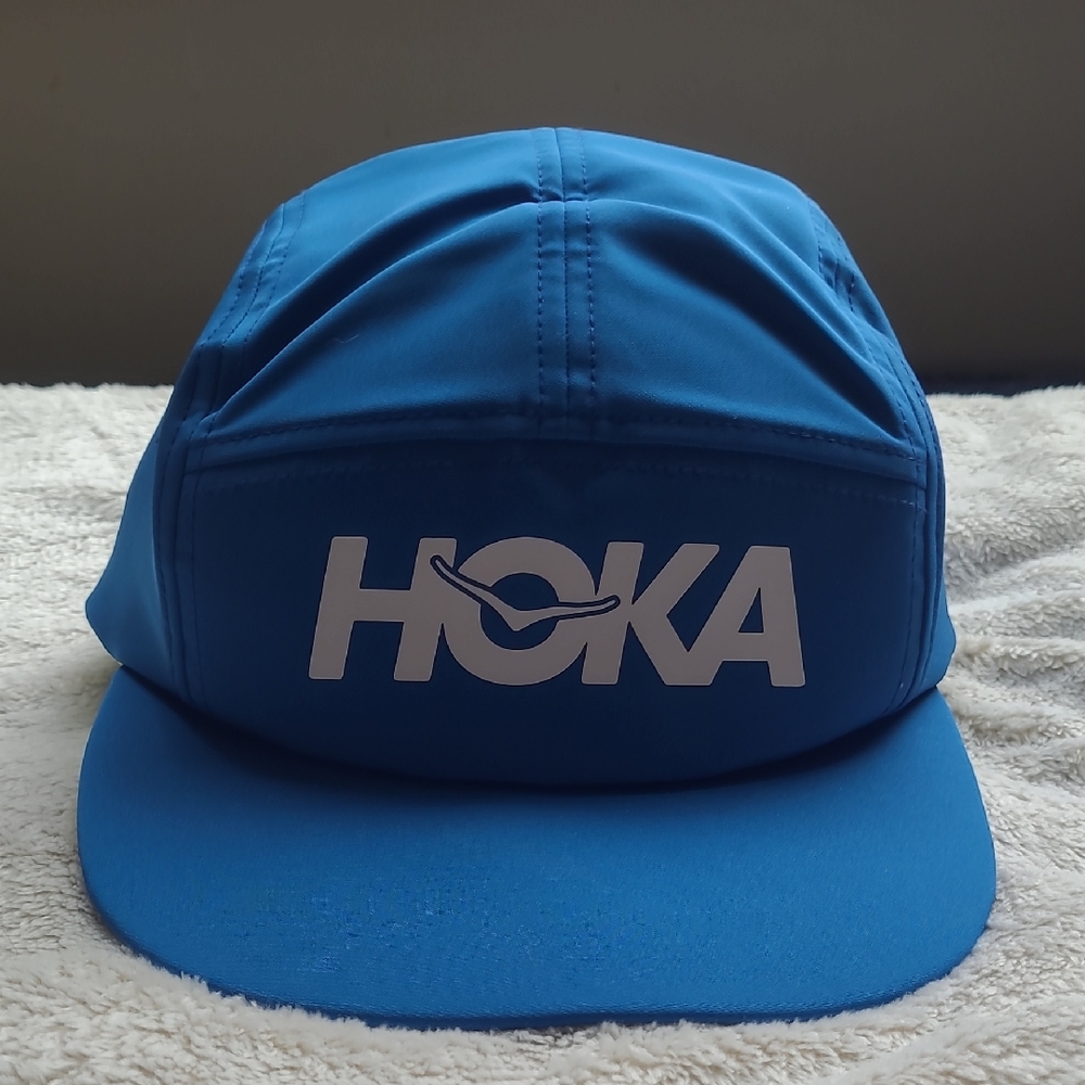 Hoka Vibrant Blue Running Cap
